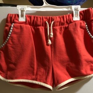 junk food retro lounge shorts coral